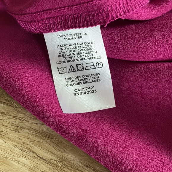 New LOFT XXSP Magenta Pink Tank Cami Frill Detail - Picture 6 of 6